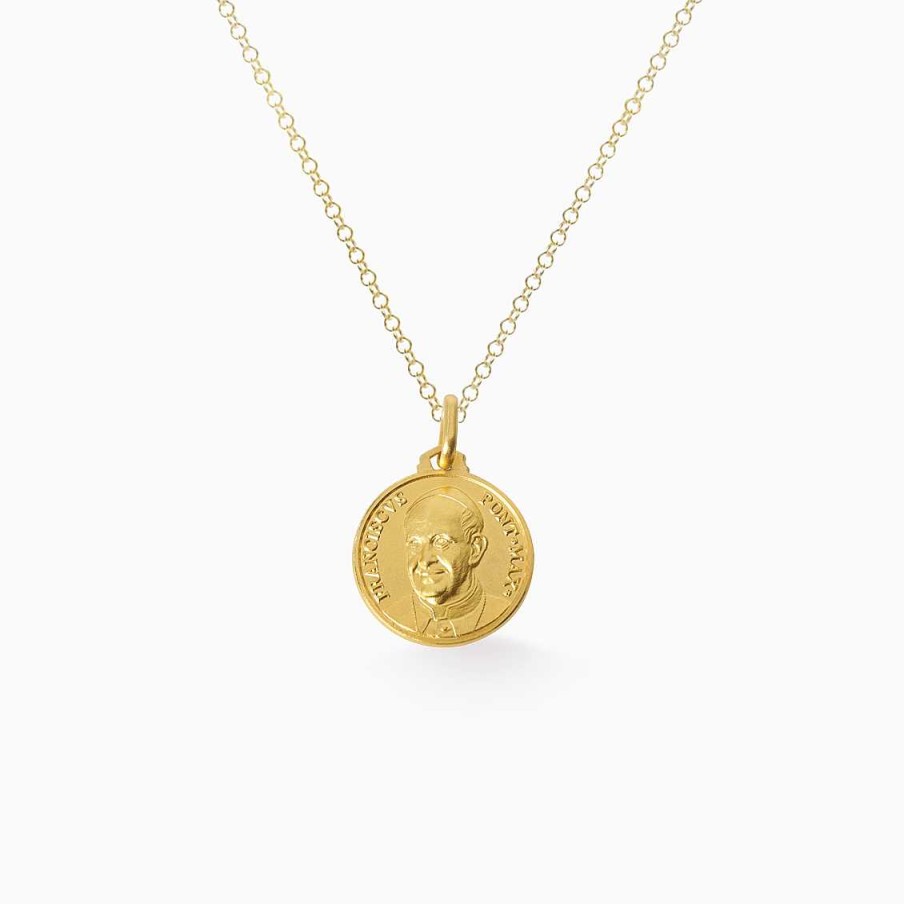 Dijes Aldo & Co | Dije En Oro Amarillo 18K Del Papa Francisco