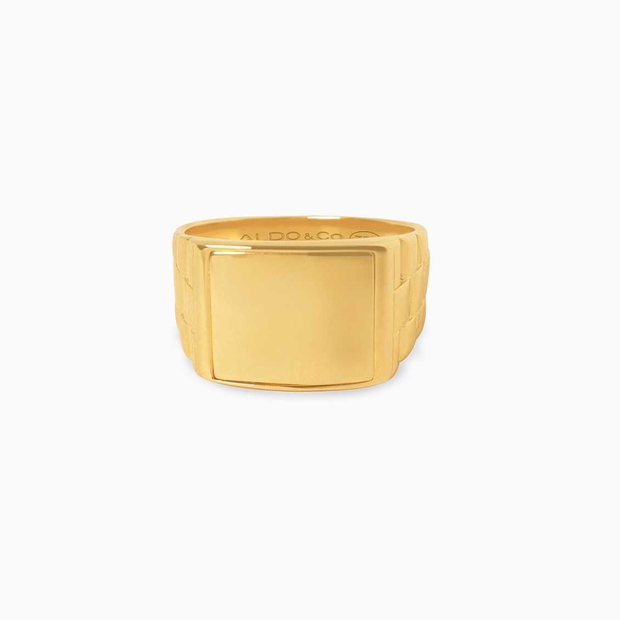 Anillos Aldo & Co | Anillo En Oro Amarillo De 18K Chevalier