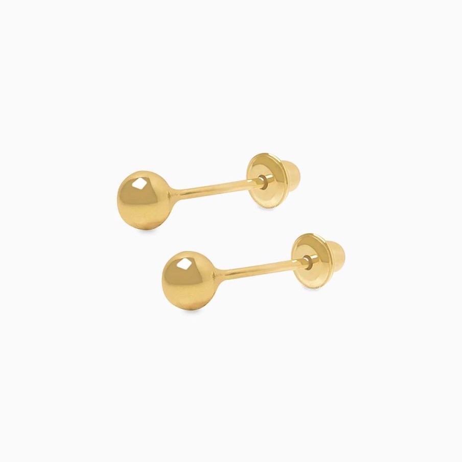 Aretes Aldo & Co | Aretes En Oro Amarillo De 18K Bombita