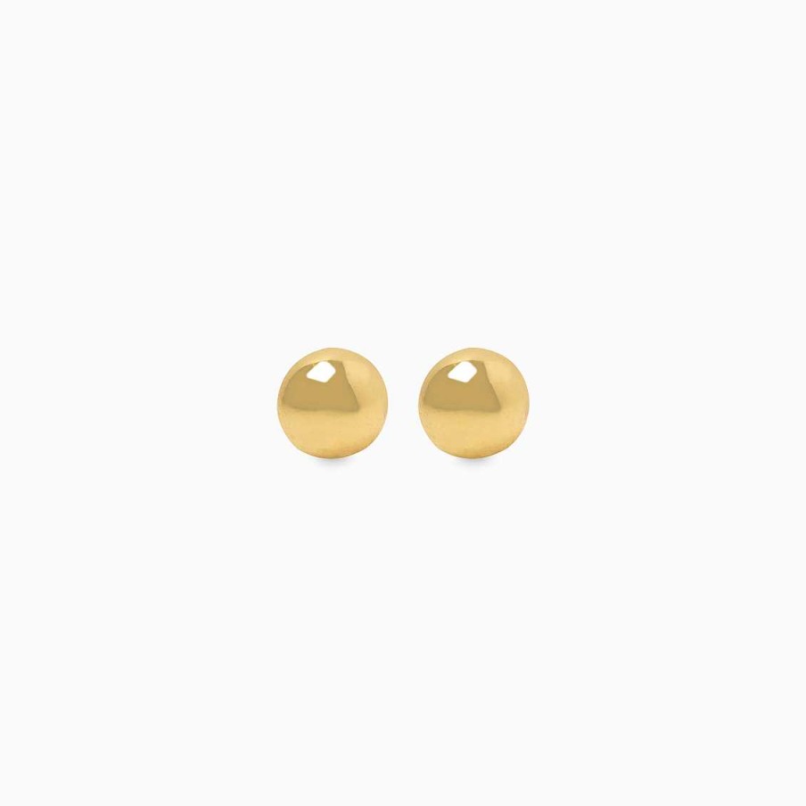 Piercings Aldo & Co | Aretes En Oro Amarillo De 18K Bombita