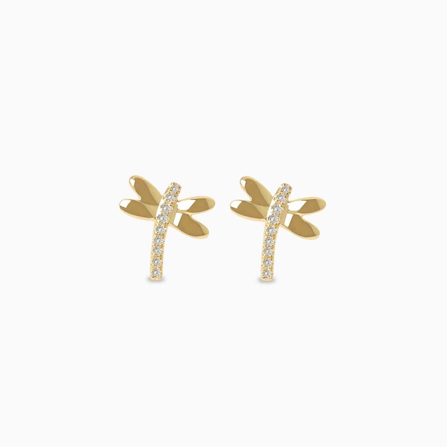 Aretes Aldo & Co | Aretes En Oro Amarillo De 18K Lib Lula Con Brillantes