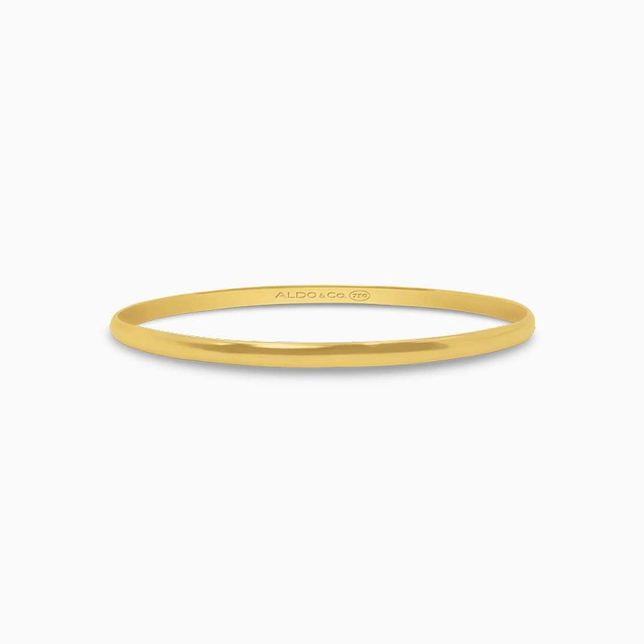 Pulseras Aldo & Co | Bangle En Oro Amarillo De 18K R Gida