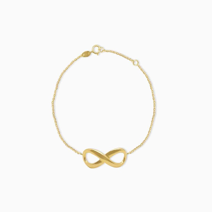 Pulseras Aldo & Co | Pulsera En Oro Amarillo De 18K Infinito