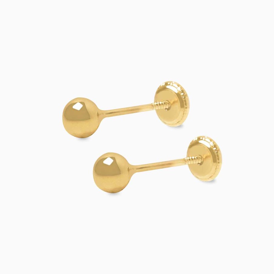 Aretes Aldo & Co | Aretes En Oro Amarillo De 18K Bombita