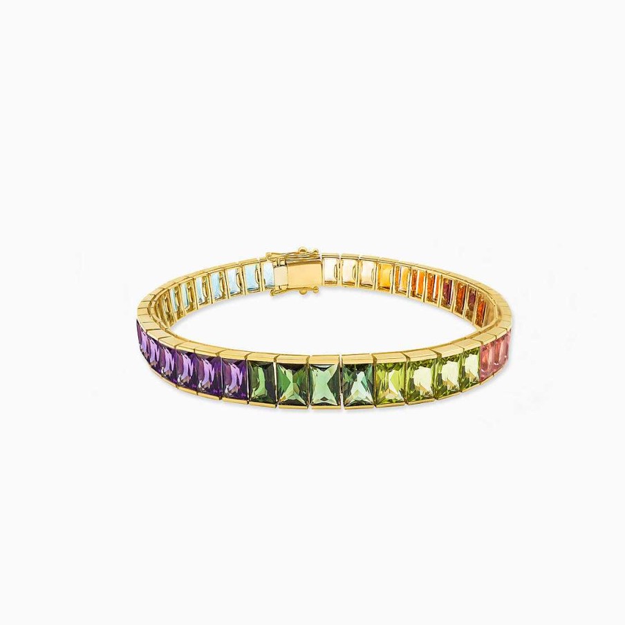 Pulseras Aldo & Co | Pulsera En Oro Amarillo De 18K Rainbow