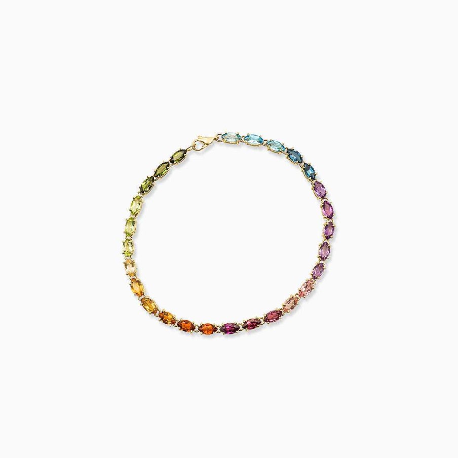 Pulseras Aldo & Co | Pulsera En Oro Amarillo De 18K Rainbow