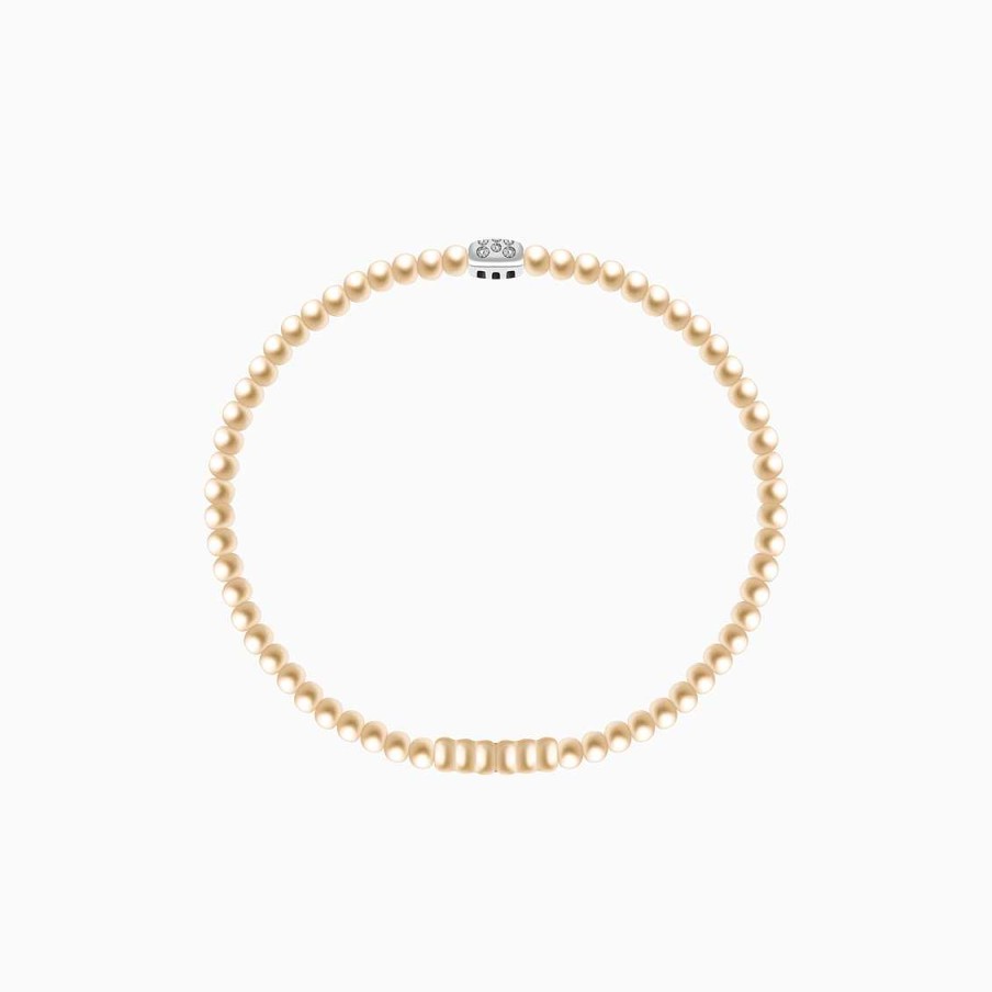 Pulseras Aldo & Co | Pulsera En 2 Oros De 18K Con Bolitas