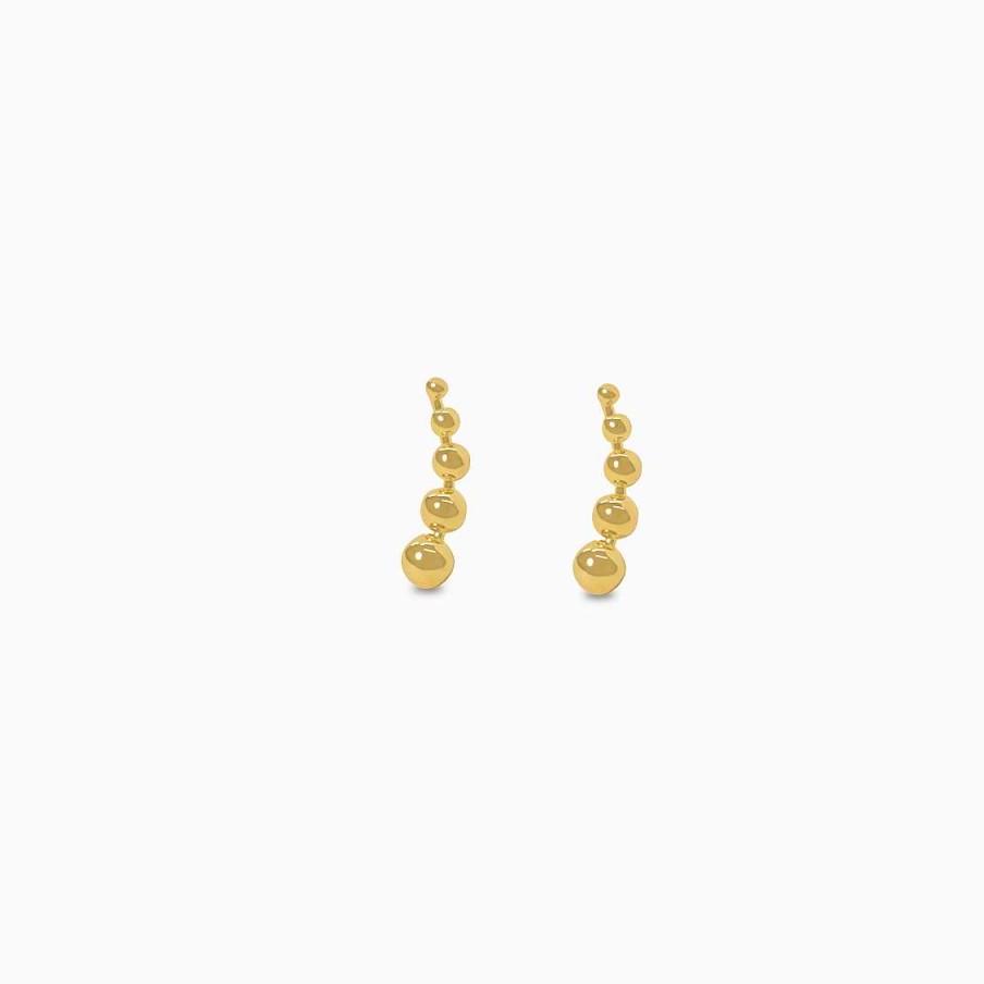 Aretes Aldo & Co | Aretes En Oro Amarillo De 18K Bombitas En Degrad