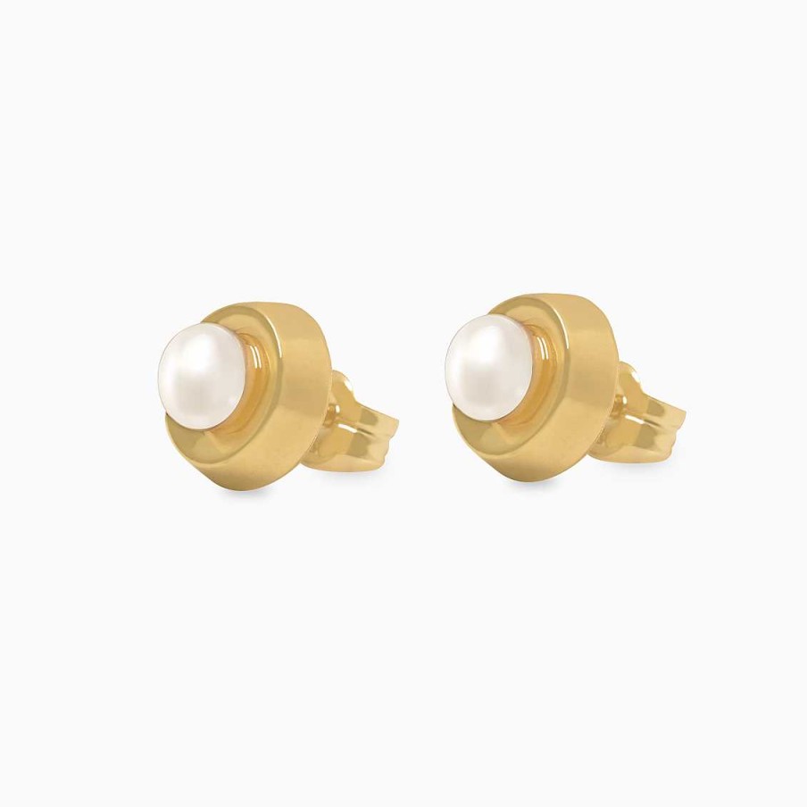 Aretes Aldo & Co | Aretes En Oro Amarillo De 18K Con Perla