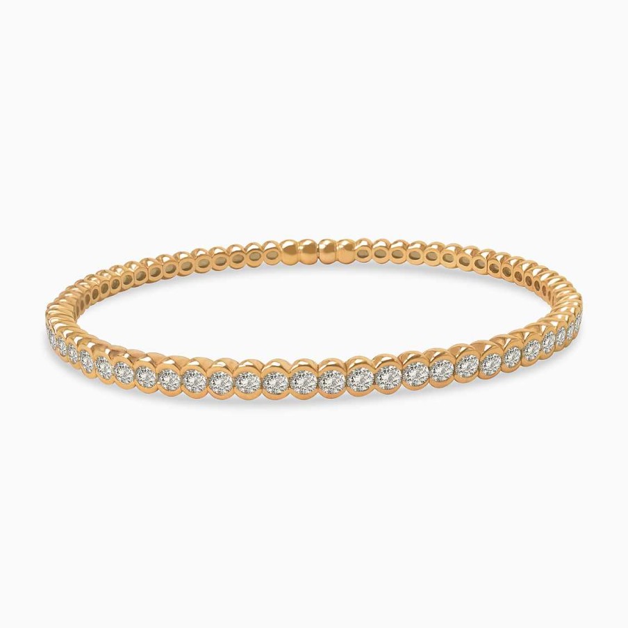 Pulseras Aldo & Co | Pulsera En Oro Rosado De 18K Medio Riviere En Degrad R Gida