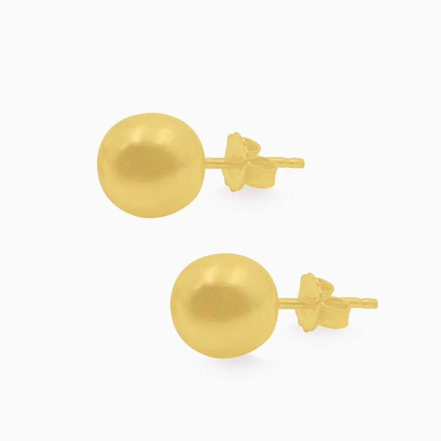 Aretes Aldo & Co | Aretes En Oro Amarillo De 18K Bombita