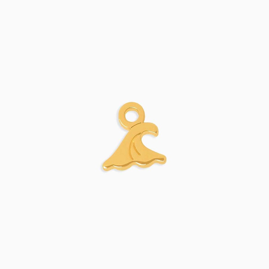 Choker Personalizado Aldo & Co | Charm En Oro Amarillo De 18K Ola