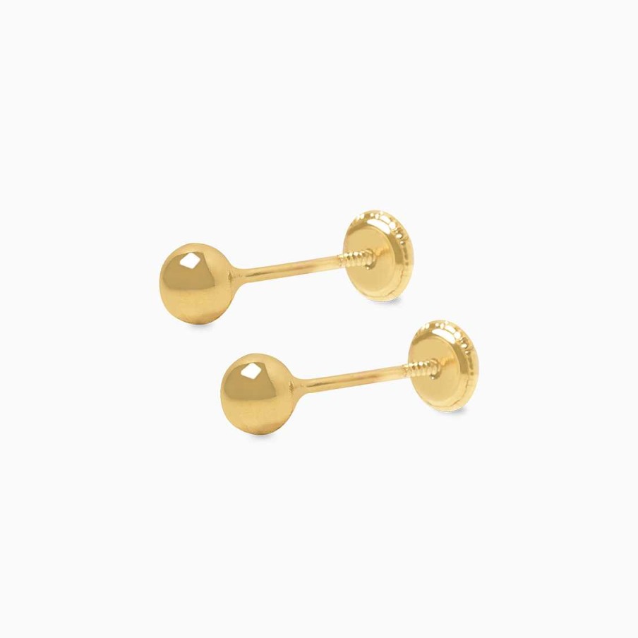 Aretes Aldo & Co | Aretes En Oro Amarillo De 18K Bombita