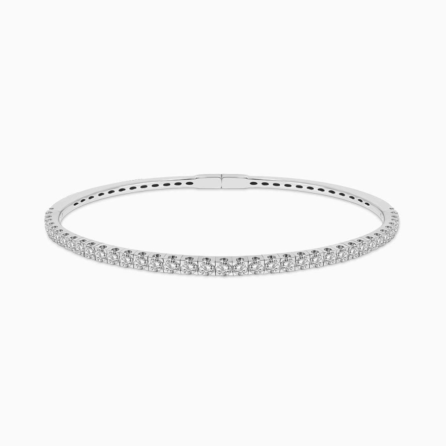 Pulseras Aldo & Co | Pulsera En Oro Blanco De 18K Con Brillantes