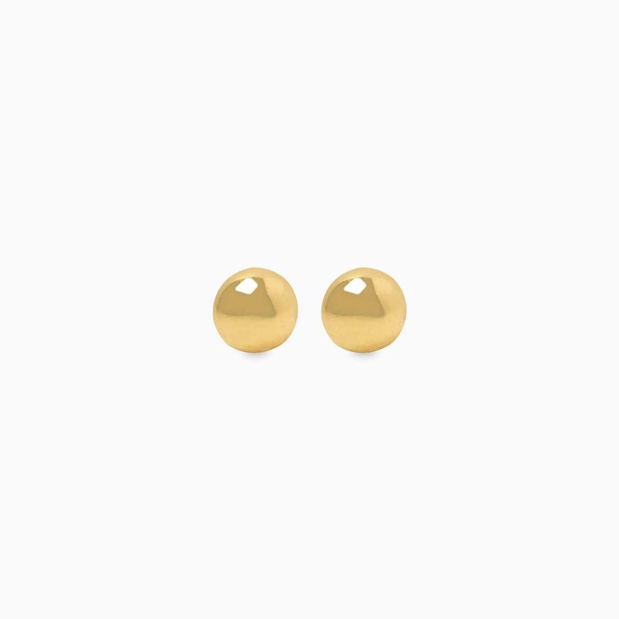 Piercings Aldo & Co | Aretes En Oro Amarillo De 18K Bombita