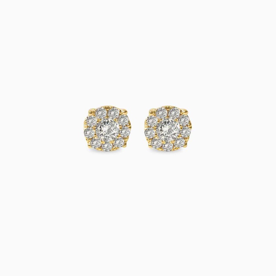 Aretes Aldo & Co | Aretes En Oro Amarillo De 18K Con Brillantes