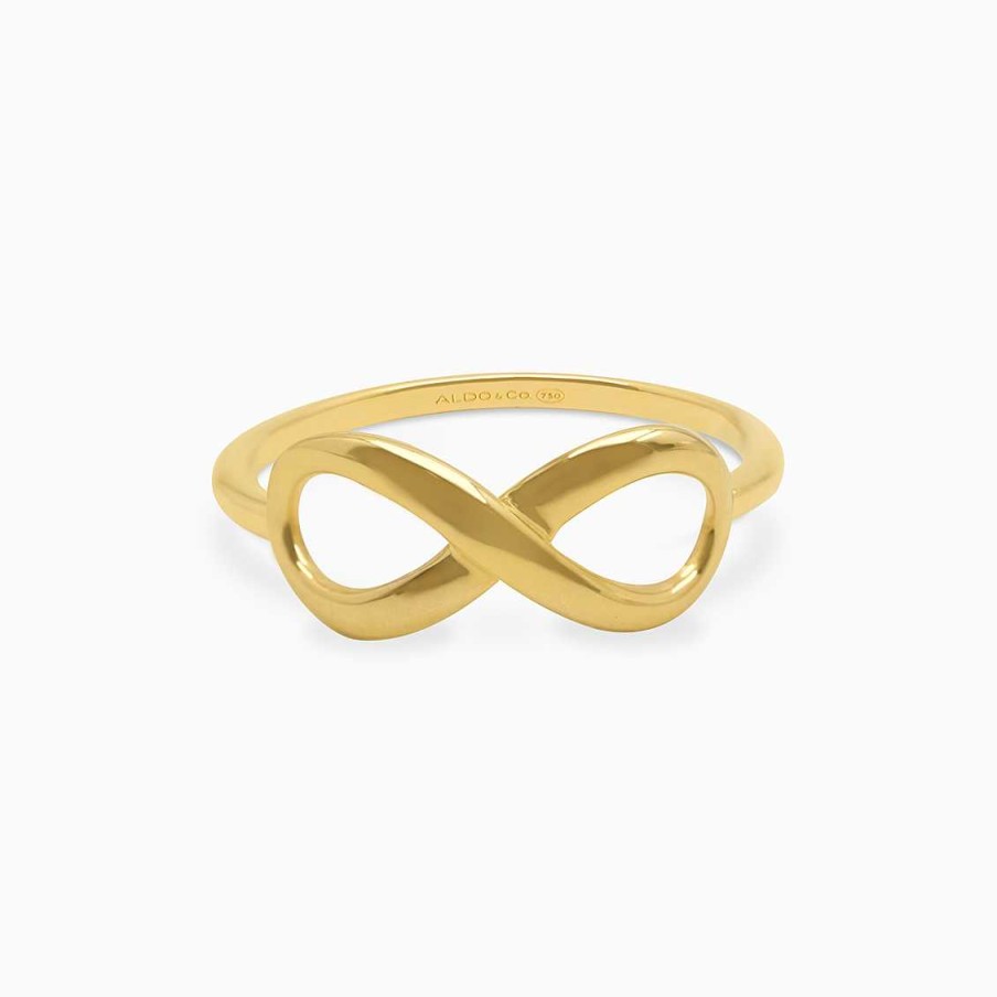 Anillos Aldo & Co | Anillo En Oro Amarillo De 18K Infinito