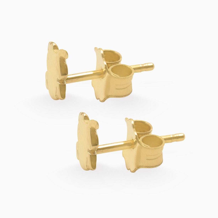 Aretes Aldo & Co | Aretes En Oro Amarillo De 18K Sapitos