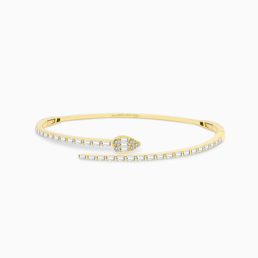 Pulseras Aldo & Co | Pulsera En Oro Amarillo De 18K Con Brillantes