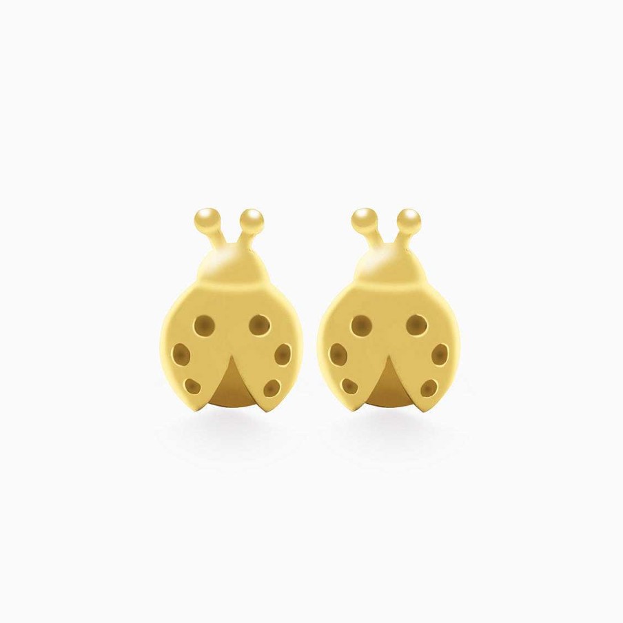 Aretes Aldo & Co | Aretes En Oro Amarillo De 18K Mariquita