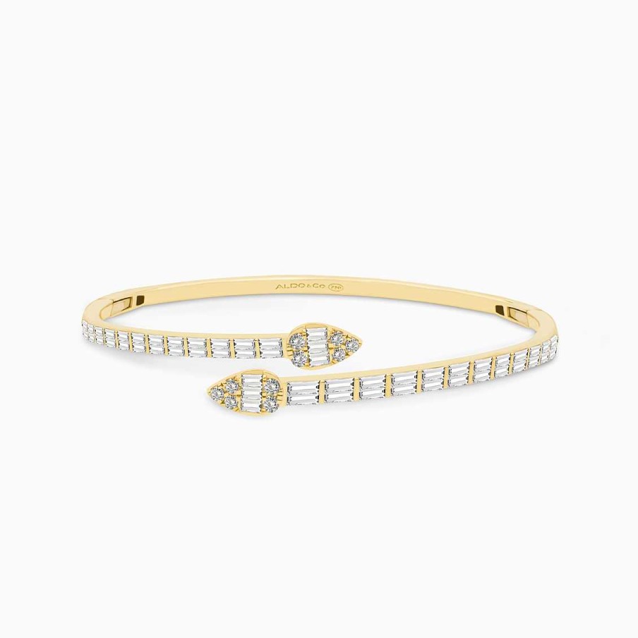 Pulseras Aldo & Co | Pulsera En Oro Amarillo De 18K Con Brillantes